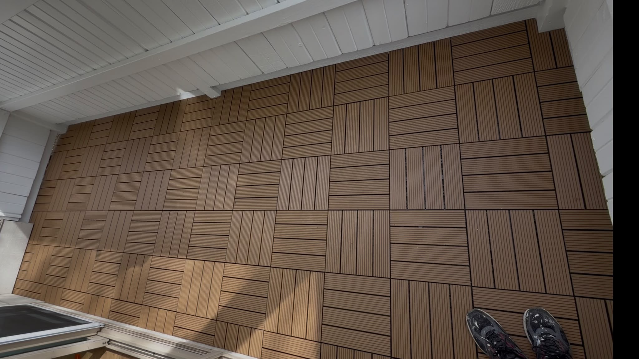 Detailed tile installation